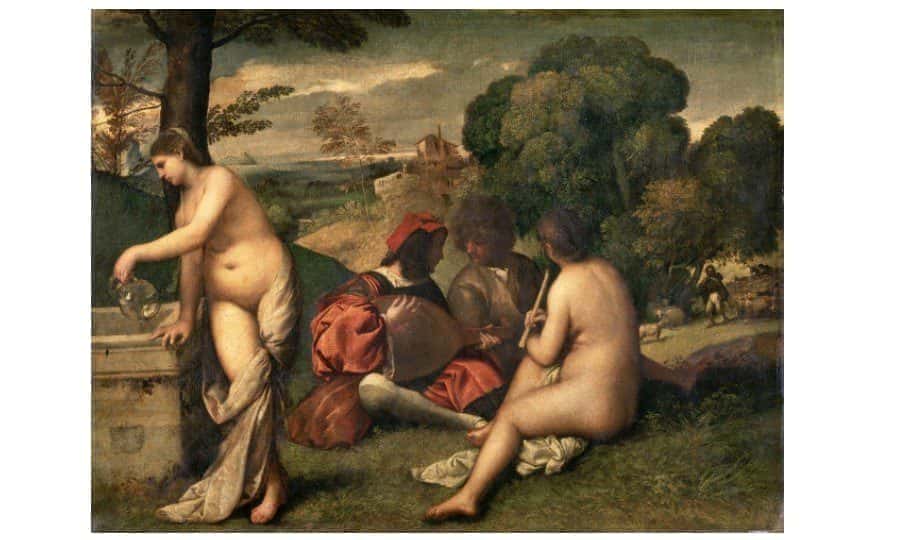 Giorgione concert champetre pastoral